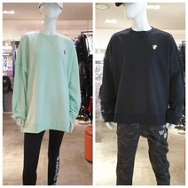 NBA NBA 마이애미히드 오버핏 불박로고 맨투맨 티셔츠 N201TS061P