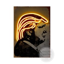 네온사인 LED 네온 무드 등 조명 감성캠핑 파티조명 효과 운동 선수 오토바이 레이서 복서 세계적으로 유명한 그림 금속 주석 사인 바 커피 숍 거실 침실 장식 548EA 4, 20x30cm, 20 TA080-20