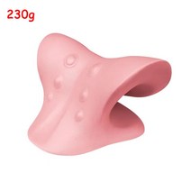 목스트레칭기구 굽은어깨교정기 넥스트레쳐 일자목 견인 C형 마사지 베개 경추 스트레치 목 어깨 릴랙서 카, 03 type1 pink