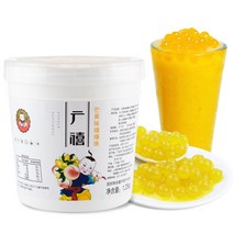 자몽 버블티 만드는법 색다른 특이한 무지개 타피오카 펄 쩐쭈 팝핑 보바 버블 자몽맛 1.25kg, 상세참조