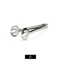 구내식당 뷔페식 위생적인 스텐 반달집게 중형 면요리 플레이팅핀셋 데코도구