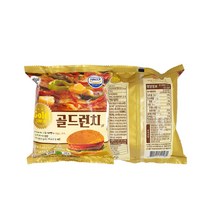 대신 골드런치버거 120g 편의점햄버거 매점빵식사, 1개
