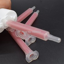 드라이픽스 아크릴본드 에폭시본드 에폭시 퍼티 엑폭시 레진 타일에폭시 5pcs 1:1 1:2 에폭시 정적 믹서 혼합 노즐 에폭시 혼합 ab 접착제 아크릴 접착제 두 부분 24, 한개옵션0
