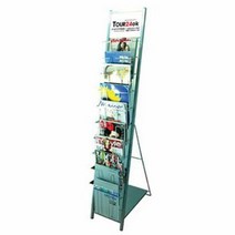 삼화 철제 카다로그스탠드 규격 CS-223A 1열 10단, 단품