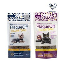 플라그오프 덴탈바이트 60g 강아지고양이 치석제거, 고양 전용 플라그오프 바