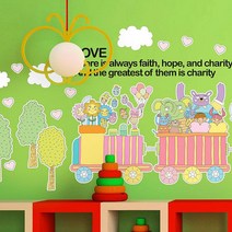 뭉키데코 뭉키데코 뭉키데코 Kids D.I.Y Sticker_누꼬뺑_사랑의기차여행 (2934219)
