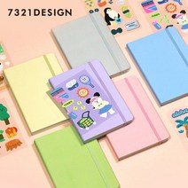 7321디자인 나의 색 나의 하루 vol.5 유선노트/무선노트/모눈노트/빠른배송, 유선노트_코지그레이