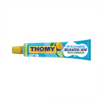 Thomy Mittelscharfer Delikatess Senf 토미 미디엄 중간 매운맛 머스타드 소스 200mL 4팩