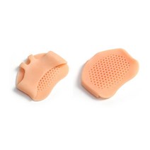 [PKG PKFARM] 실리콘 앞꿈치 패드 발바닥 보호 벌집 쿠션 깔창, 화이트(흰색)