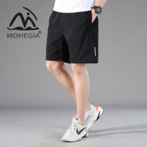 MOHEGIA 캐주얼 반바지 남자 여름 바지 느슨한 스포츠 바지