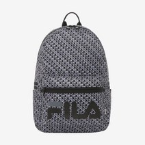 [FILA] 모노그램 백팩 (FS3BPC6367X_BLK)