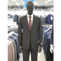 서광모드 S/S 솔리드 사방스판 슬림핏 스트렛치 블랙정장 CSSAC08B