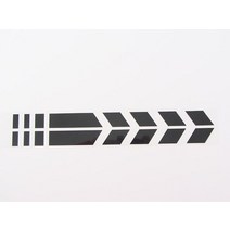 전기차 부품 36v16a 전기 자동차 부품 오토바이 꽃 경주 트랙 스포츠카 경주 기관차 펜더 스티커 장식 방수 스티커 수리, 블랙