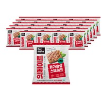 잇메이트 닭가슴살 스테이크 고추맛 100gx30팩(3kg), 30개, 100g
