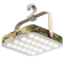 LUMENA 7 루메나 캠핑 콤팩트 LED 랜턴 충전식 밝기 보조배터리 1300 루멘 N9, 1개, Stained green 얼룩 그린