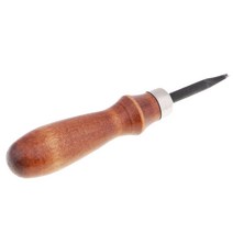 GHSHOP DIY 가죽 공예 가장자리 스카이빙 경사면 절단 작업 손 공예 도구, 0.8mm, 설명, 멀티