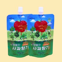 [뚜껑있어 돌려따는] 사과한알 통째로 담은 거창사과즙 아기간식용, 110ml 30포(2상자), 2개