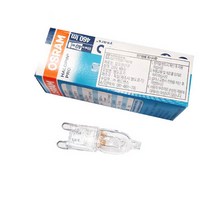 오스람 JC할로겐 G9 230V 66733 40W 할로겐램프, 전구색, 1개