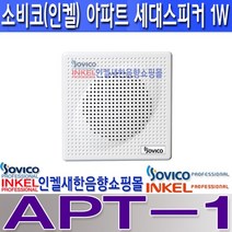 APT-1/INKEL/아파트스피커/1W/사각형
