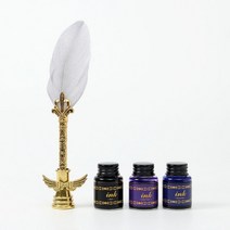 7종 크라운 깃털 만년필 노트세트 펜촉 선물세트 퀼펜, 상세페이지 참조, 상세페이지 참조, 상세페이지 참조