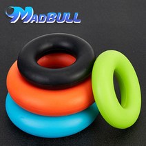 매드불 무소음 실리콘 고무 악력기, 그린(30LB)