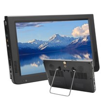 차량용소형TV 휴대용 LEADSTAR D10 휴대용 디지털 TV 10 인치 1920x1280 고해상도 컬러 TFT LED 16:9 텔레비전 자동차 비디오 플레이어 110-220V, 한개옵션0