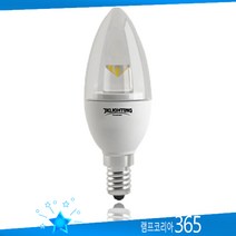 JK LIGHTING LED 촛대구 CANDLE LAMP 5.5W 촛불램프 샹들리에 전구