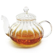 고급 유리티팟 700ml_유리다관 티포트 차우리기, 투명 내열강화유리