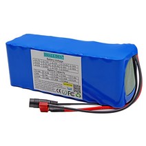 전동킥보드 성인 전기 킥보드 전기스쿠터 신제품 36V 10000mAh 500w 10S3P 리튬 이온 배터리 팩 10Ah 42v 자전거용 자전거 스쿠터 15A BMS, [01] T plug DC