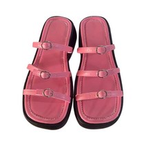 실버샌들 벨트스트랩 통굽 슬리퍼