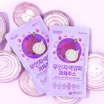 물없이 갈아만든 무안자색양파과채주스90팩, 90팩, 100ml, 100ml