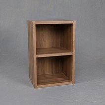 아레다 2단3단4단 공간박스 책장 큐브 칼라 박스 400 600, 400 사이즈 2단/오크