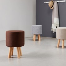 리센트 스케치 패브릭스툴, 그레이