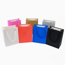 단색 선물용종이가방 종이쇼핑백 종이가방 종이백, 핑크