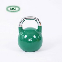 무게조절케틀벨 20KG 올 스틸 컴피티션 케틀벨 남녀 강도 훈련 피트니스 아령 전중량 체육관, 03 18 kg