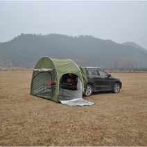 ETL 모기방지 차박 도킹텐트 트렁크 차박 차크닉 카 쉘터 카크닉텐트 사계절용 SUV, 스몰 밀리터리 그린