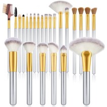 [정품] VANDER 메이크업 브러시 24피스 프리미엄 화장품 메이크업 브러시 세트 파, A-24Piece Set