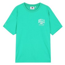 NBA CHI BULLS 스몰 아치레터 반팔 티셔츠 N222TS056P