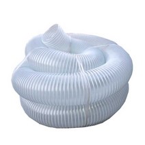 집진호스 집진기 닥트 투명 플렉시블 직경 120mm 1m, 1m이상은 문의주세요