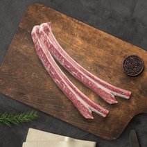 [국내산 한우 1++ No.9] 우대갈비 웻에이징 500시간 저온숙성 1대 450g, 1/3커팅 일반배송