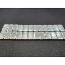 타이어 휠 밸런스납 붙이는납 24KG 실버색상 대구 타이어웨이