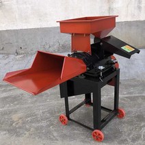 잔가지 파쇄기 엔진 사료 건초 농기 커터 대형 기계, 잔디 깎는 기계+380V구리모터 5.5KW