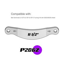 자전거고글 광학 밀봉 헬멧 라미네이트 티어 오프 벨/심슨 대부분의 호환 투명 PET 필름 3 세트 8 스택, 03 P206Z