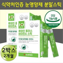 직장인 눈영양제 루테인 분말 가루 스틱 비타민에이 눈 건강 관리 식물성루테인 망막 시력 안구 보호 보충제 보조제 노화 황반색소밀도유지 베타카로틴 블루베리 아사이베리 비타민C