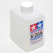 (81040) 타미야 X-20A 아크릴 페인트 신너 250ml
