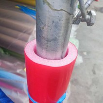 H빔 기둥보호대 배관 파이프 안전폼 보온재 2.5M, 그린