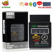 hhobd advanced elm327 bluetooth obd2 v2.1 오류 코드 지우기 문제 hh obd v2.1 code scanner for car 진단, v1.5