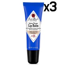 Jack Black 잭블랙 립밤 시어버터 비타민E SPF25 3팩