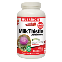 Nutridom 뉴트리돔 밀크씨슬 250 mg 300 Vcaps Nutridom Milk Thistle 250 mg 300 Vcaps, 300정 - 1병