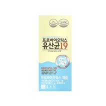 종근당건강 프로바이오틱스 유산균 19 2g 30포 2개